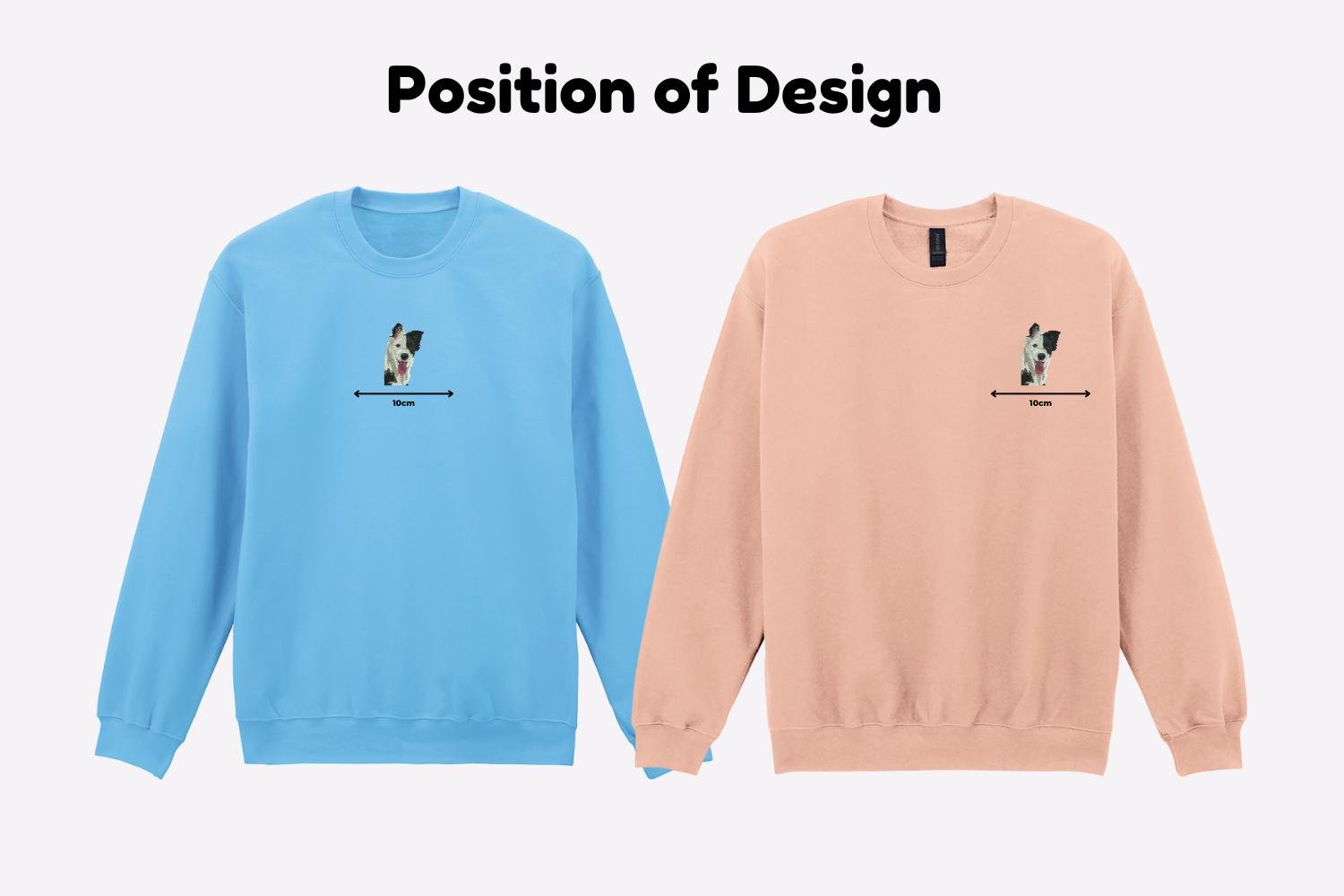 Custom Pet Embroidered Sweatshirt - Personalized - Image 11