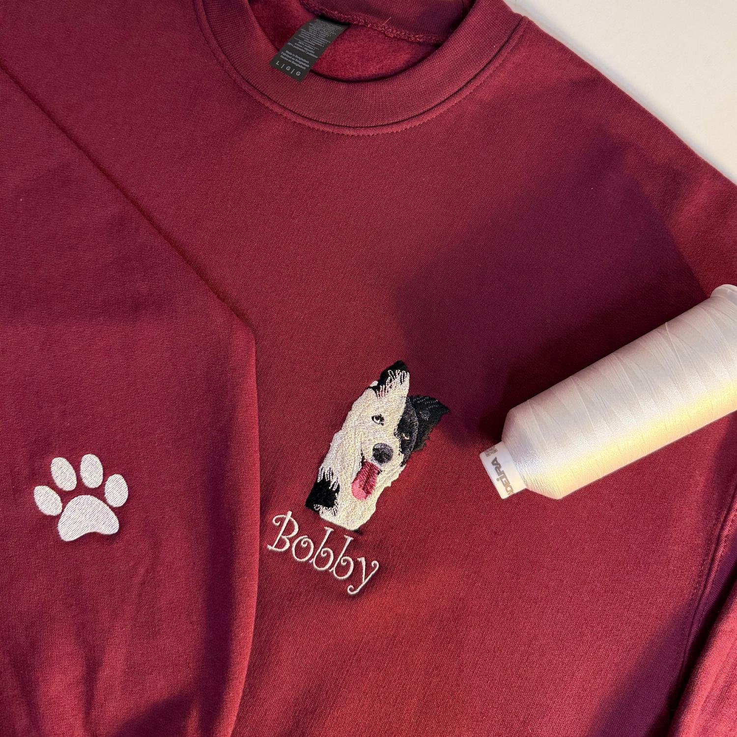 Custom Pet Embroidered Sweatshirt - Personalized - Image 13
