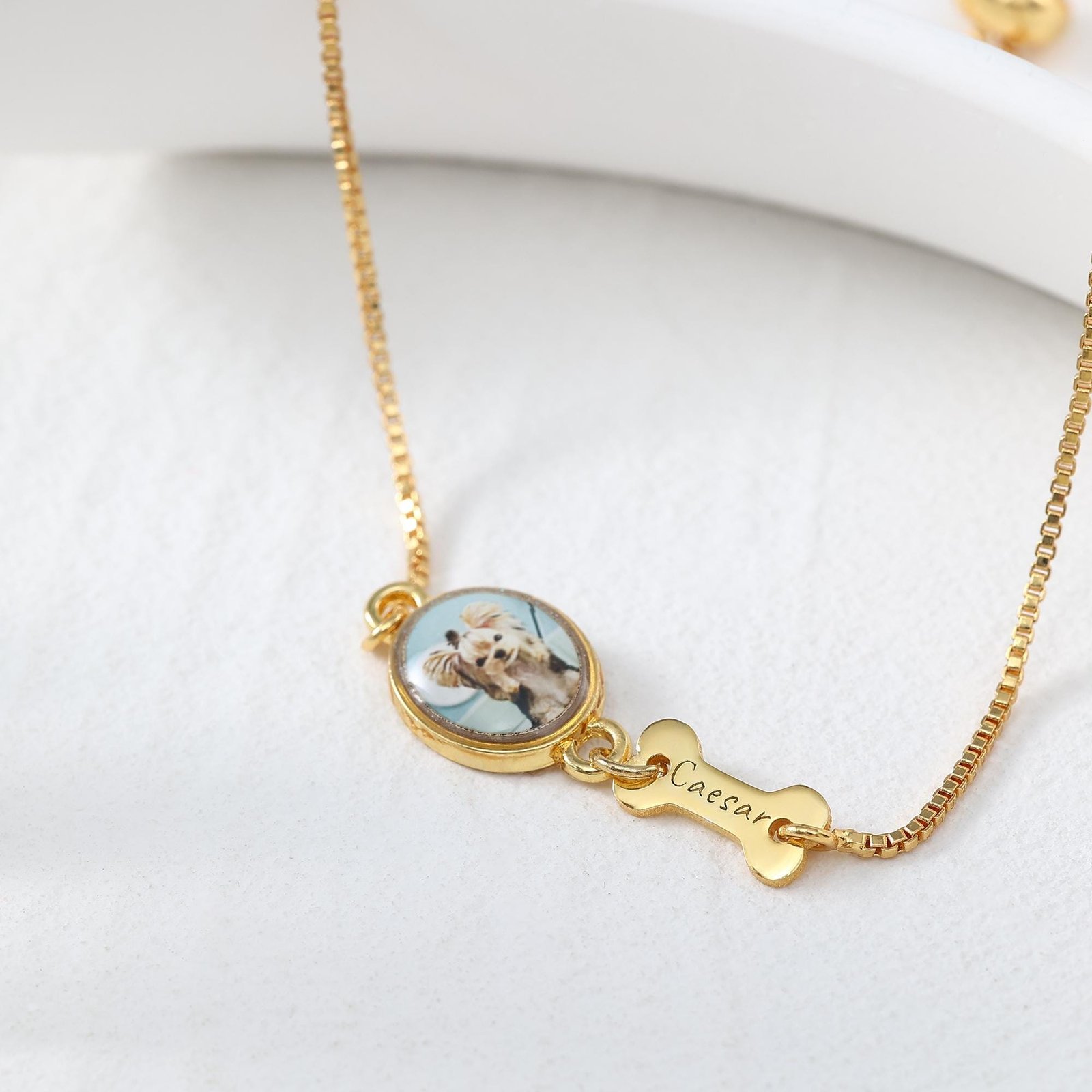 Personalized Pet Photo Bracelet | Custom Memorial Charm Jewelry - Image 13