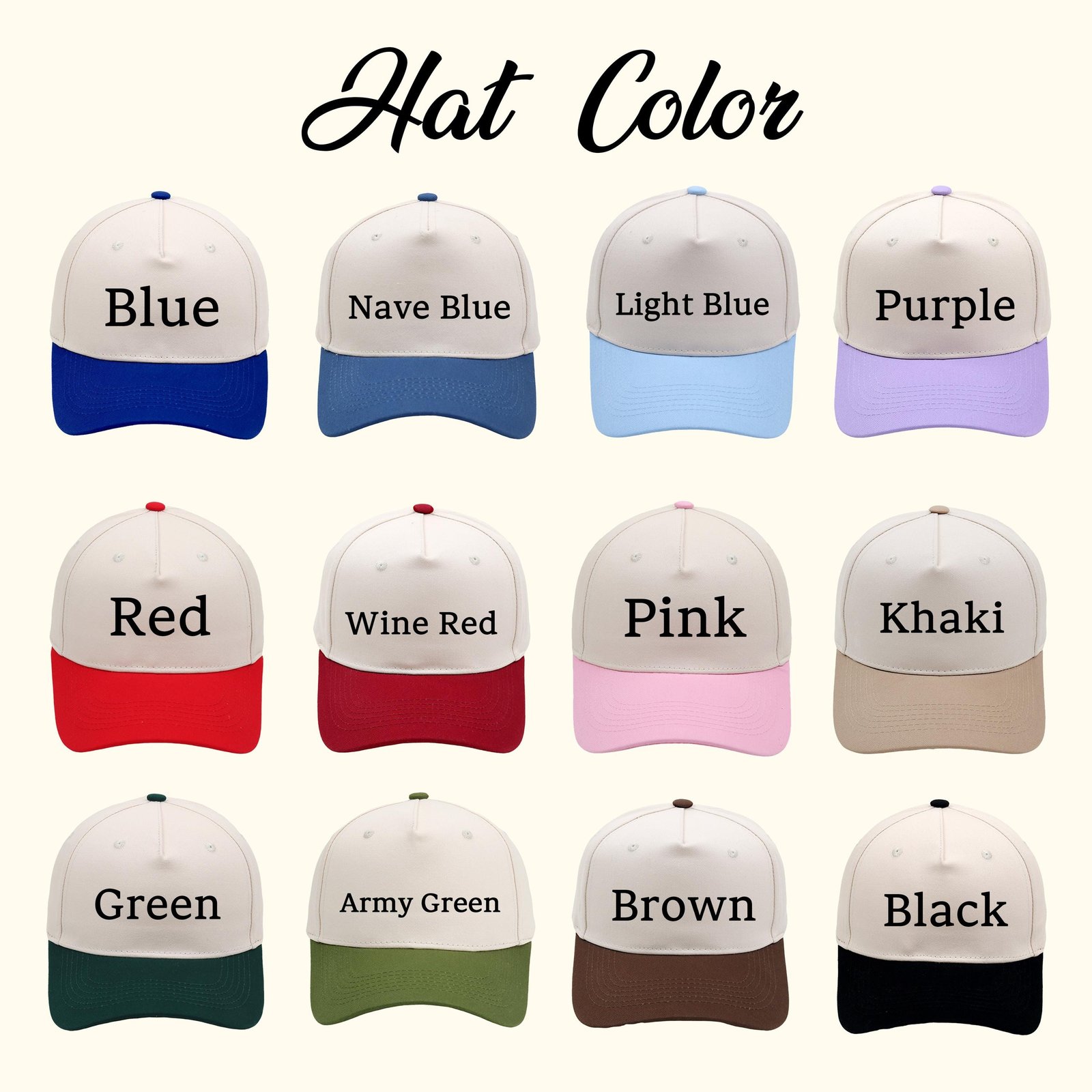 Personalized Text Embroidered Hat | Custom Trucker Cap Logo Design - Image 9