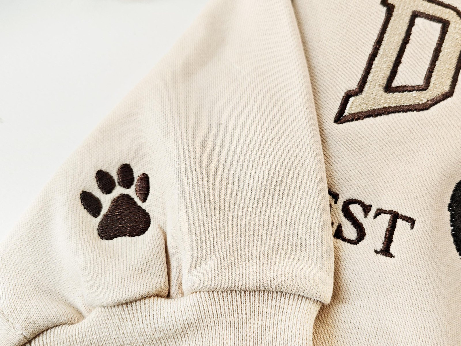 Pet Embroidered Sweatshirt - Embroidered Dog Hoodie - Image 8